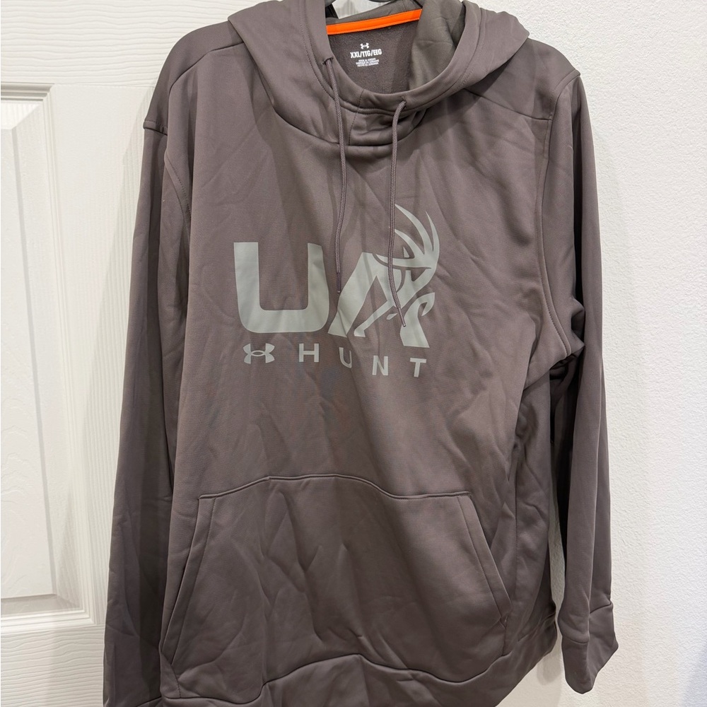 Under Armour Gray UA Hunt Performance Hoodie